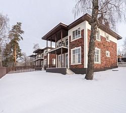 11040 Минзаг. Современный дом в английском стиле под отделку White box