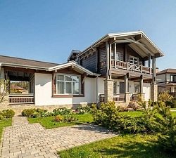  11594 КП Стольный. Дом с выразительной архитектурой в духе современного шале