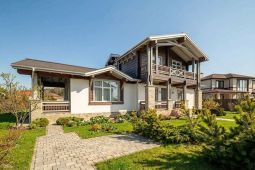  11594 КП Стольный. Дом с выразительной архитектурой в духе современного шале