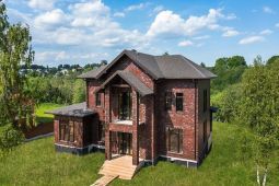 8835 КП Новая Ильичевка. Современный коттедж на берегу реки Десна