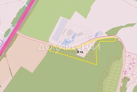 Коттеджный поселок 11315 Романцево. Участок 4 Га под застройку