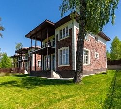 11040 Минзаг. Современный дом в английском стиле под отделку White box