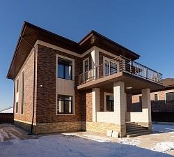 11103 КП Пушкино. Современный новый дом в охраняемом поселке
