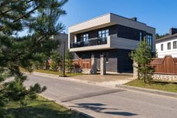 11163 КП Глаголево-Парк. Современный дом под отделку с видом на хвойный лес