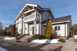 7536 КП Глаголево-Парк. Уютный коттедж из клееного бруса "под ключ" с мебелью 