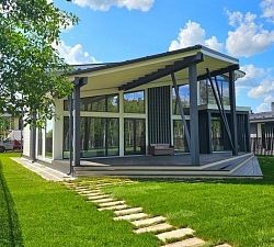 10908 КП Павлово-2. Современный дом в уютном коттеджном поселке под отделку