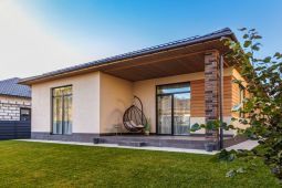 11461 КП Бурцево. Новый современный одноэтажный дом полностью готов к проживанию