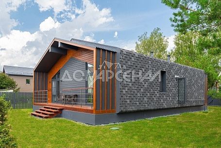 Продажа домов в КП 11225 Красная Пахра. Современный одноэтажный дом в стародачном месте