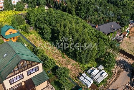 8843 Минзаг. Участок 20 соток с видом на реку Пахра 