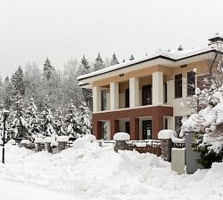 11542 КП Графский лес. Новый кирпичный дом под отделку