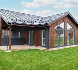 11433 КП Певчее. Современный одноэтажный дом