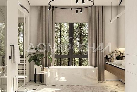 Продажа коттеджей в КП 10888 Рожновка. Современный коттедж на лесном участке