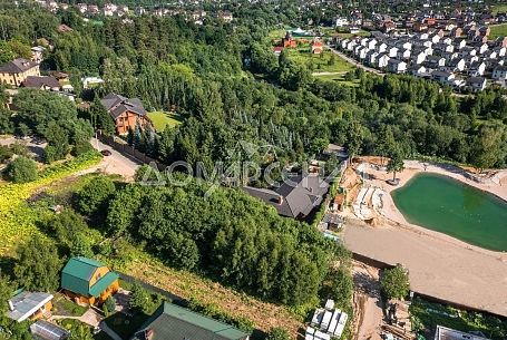 КП 8843 Минзаг. Участок с великолепным видом на реку Пахра с проектом дома. 