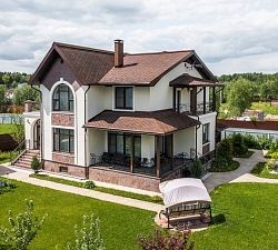 11161 КП Лужайкино. Дом с ремонтом в классическом стиле