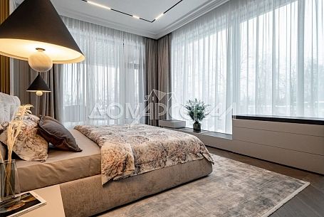 Коттеджный поселок 11562 КП Монтевиль. Современный дом со СПА-зоной