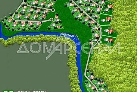 Купить дом в коттеджном поселоке Идиллия