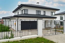 10847 КП Цветочный. Роскошный новый коттедж в стиле «Райт»