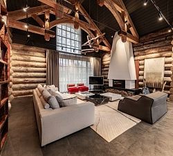 11460 КП Афинеево. Шале из сухостойного бревна Kelo